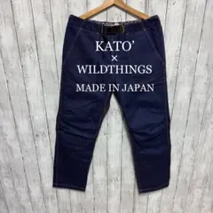 【超美品】KATO'× WILDTHINGSデニムクライミングパンツ！日本製