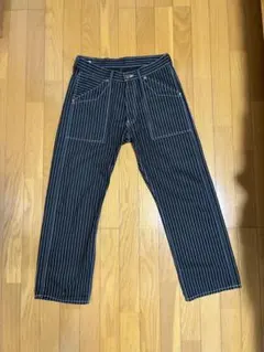 Schott ヒッコリーデニム ブラック 34 - メルカリ