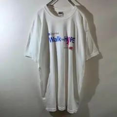 T-411⑦GILDAN Walk for Hope Tシャツ L ホワイト