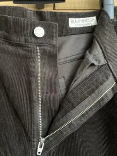 【値下げ】BEAUTY&YOUTH コーデュロイパンツ ブラウン