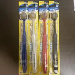 エビス プレミアムケア 歯ブラシ 7列レギュラー 4本セット82のサムネイル