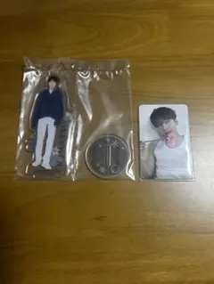 SEVENTEEN CAFE THE8 アクリルスタンド 缶バッジ 入場特典 - メルカリ