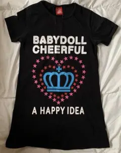 BABYDOLL 黒ワンピース130cm