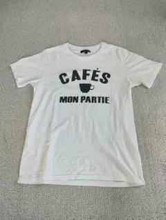 CIAO PANIC カフェプリント Tシャツ L