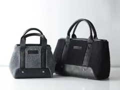 ANTEPRIMA MISTO ボアトートバッグ 黒