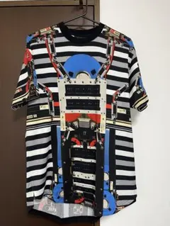 70s 両面プリントオーバーオール騙し絵リンガーT - メルカリ