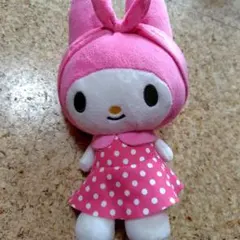 サンリオ(ヴィンテージレトロ）マイメロディ　ぬいぐるみ　約25センチ
