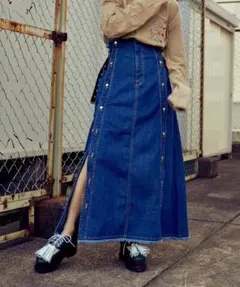 Belted Denim SKのサムネイル