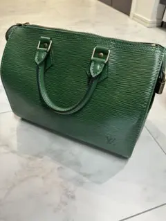 Louis Vuitton グリーン ハンドバッグ