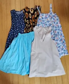ワンピース　スカート　まとめ売り　春　夏服140cm　150cm