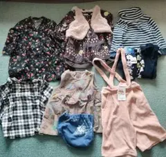 女の子　秋冬物　まとめ売り　80