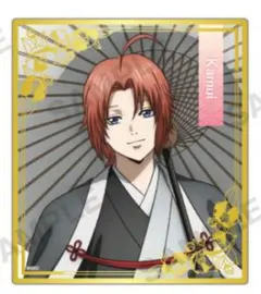 銀魂　椿の花　クリア色紙　ブシロード　神威