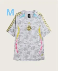  x BAPE チームガイスト 半袖Tシャ ジャージー Adidas x BAPE チームガイスト 半袖Tシャ ジャージー - メルカリ