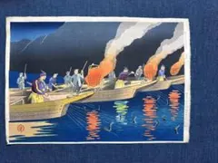 希少！最後の１枚　日吉 守 木版画「日本の農家　お正月」 希少！最後の1枚 日吉 守 木版画「日本の農家 お正月」 - メルカリ