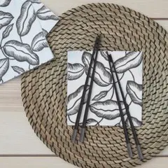 【新品未使用】IKEA　スィンプクノート　箸 4膳×2セット　グレーのサムネイル
