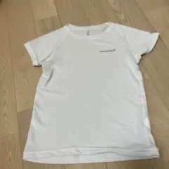mont-bell ホワイト Tシャツ サイズ135