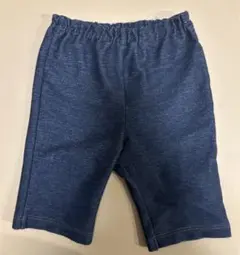 ミキハウス　デニム　レギンス　10分丈　70-80