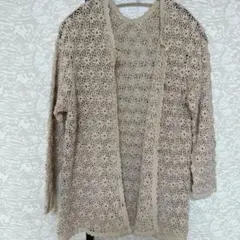 レースカーディガン ファッション