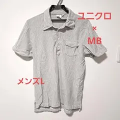 UNIQLO × Michael Bastian ポロシャツ 半袖 ストライプ柄のサムネイル