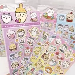 ちいかわ　ホロ付きシール　5枚セット