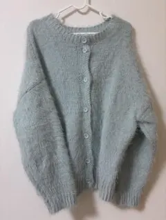 VEHEMENT.. ライトブルー カーディガン Lサイズ しまむら