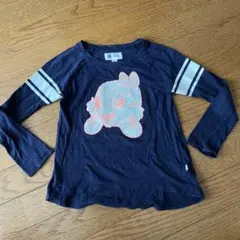GAP✖️Disneyコラボ 長袖カットソー ネイビー