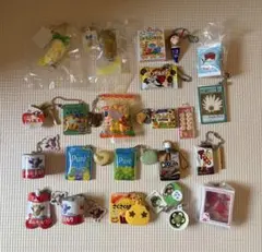 ガチャガチミニチュア お菓子 キーホルダー