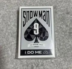 SnowMan i DO ME ツアーグッズトランプ