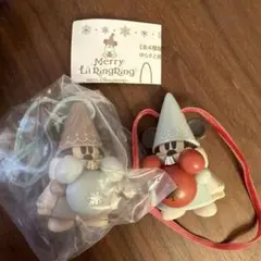 ディズニー　リルリンリン　クリスマス　カプセルトイ　2個セット