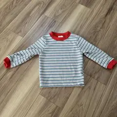 Hei ストライプ 長袖Tシャツ S