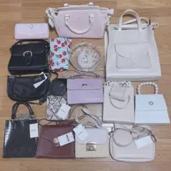 大特価　ショルダーバッグ　ハンドバッグ　トートバッグ　財布　15点　まとめ売り