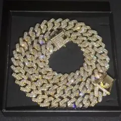 ✨️最高級品✨️50cmマイアミキューバンチェーンネックレスゴールド