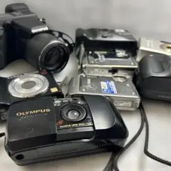 デジカメ 7台まとめ ジャンク Canon SONY CASIO OLYMPUS デジカメ 7台まとめ ジャンク Canon SONY CASIO OLYMPUS - メルカリ