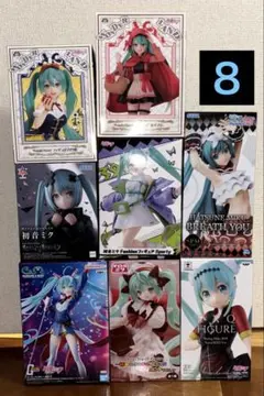 初音ミク フィギュア まとめ売り wonderland fashion 他　8点