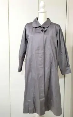 【LOPEL】東京スタイル コート グレー M ロング丈上品シルエット