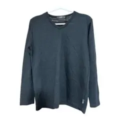 [美品]AZUL PRIMERA アズール Vネック 薄手ニットブラック M