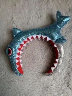 USJ JAWS ジョーズ　サメ カチューシャ　キラキラ　ユニバ