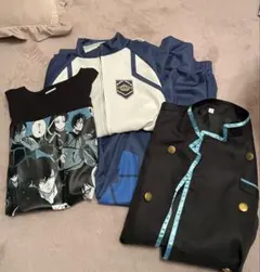 ブルーロック原画展Tシャツ 糸師凛コスプレ学ラン➕ジャージ