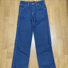 LEE 濃紺 ストレートデニムパンツ