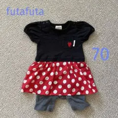【futafuta】ロンパース　70センチ　女の子　ミニー　ディズニー