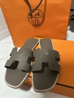 お値下げ【美品】HERMES エルメス オラン 38.5 楽天市場】新品未使用 エルメス HERMES サンダル オラン レッド
