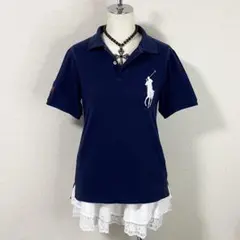 希少 y2k ラルフローレン ピンクポニー ポロシャツ 平成ギャル