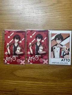 AMPTAKxCOLORSあっとくん 武道館、ツアーフォトカード3点セット