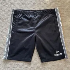 DUNLOP MOTORSPORT ハーフパンツ ブラック