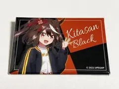 ウマ娘 スクエア 缶バッジ キタサンブラック