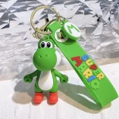 Super Mario ヨッシー キーホルダー ストラップ ピンク - メルカリ