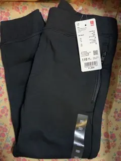 UNIQLO キッズ ウルトラストレッチドライスウェットパンツ ブラック 110