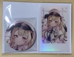 にじさんじ　星川サラ　誕生日グッズ　チェキ　缶バッジ