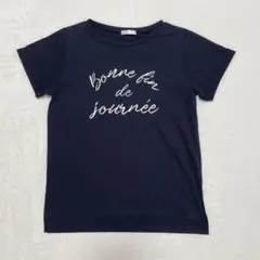 DRESKIP ドレスキップ ロゴTシャツ ネイビー Lのサムネイル