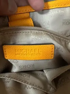 MICHAEL KORS トートバッグ イエロー